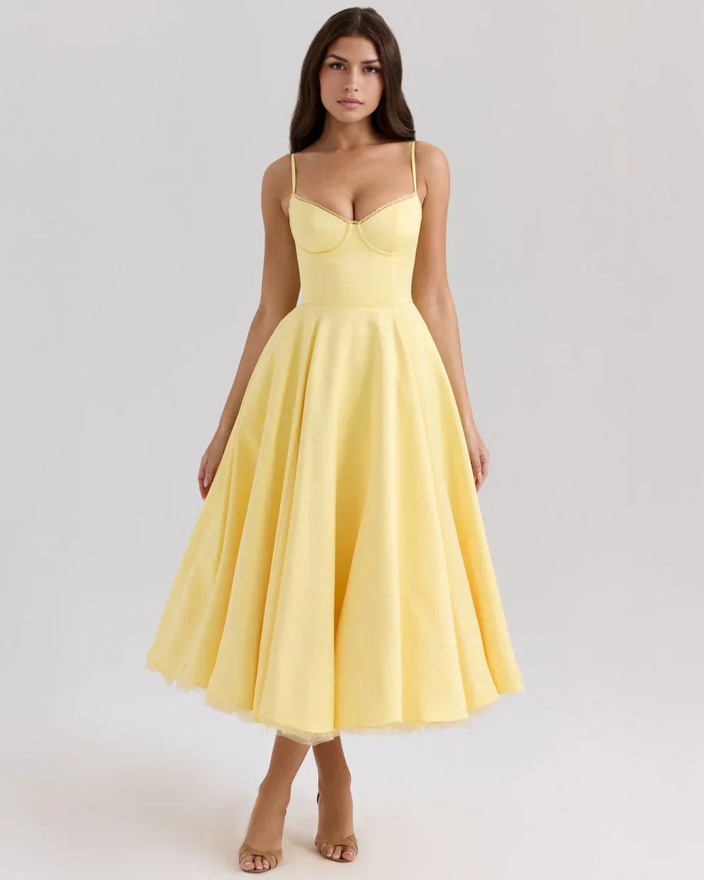 BÉLLEBOUTIQUE Arela Midi Dress