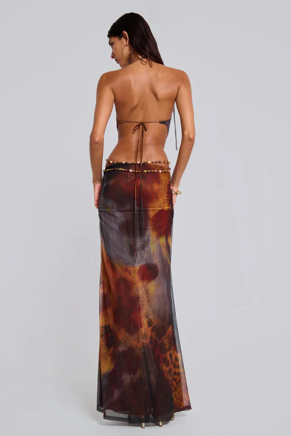 BÉLLEBOUTIQUE Jungle Maxi Dress