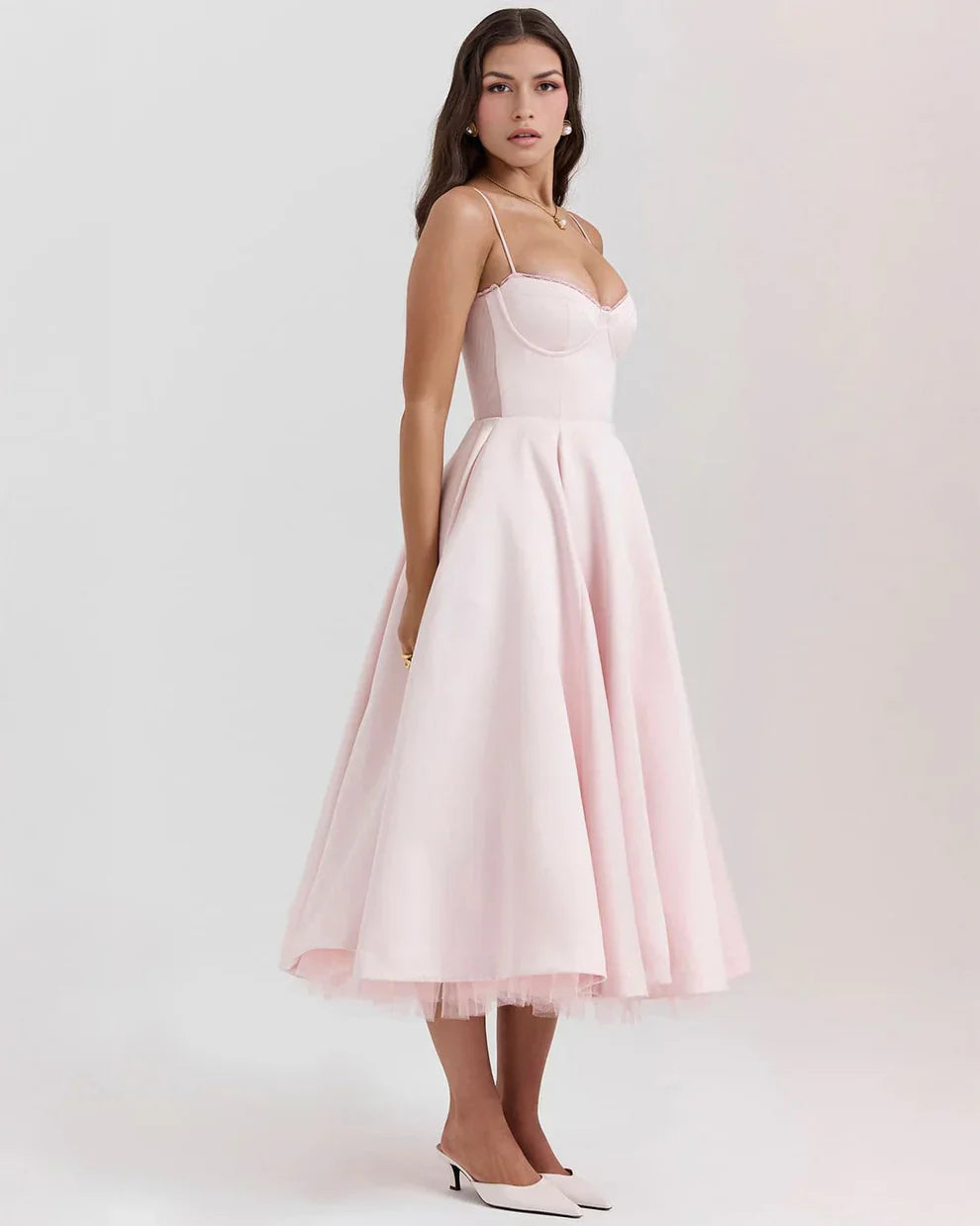 BÉLLEBOUTIQUE Arela Midi Dress