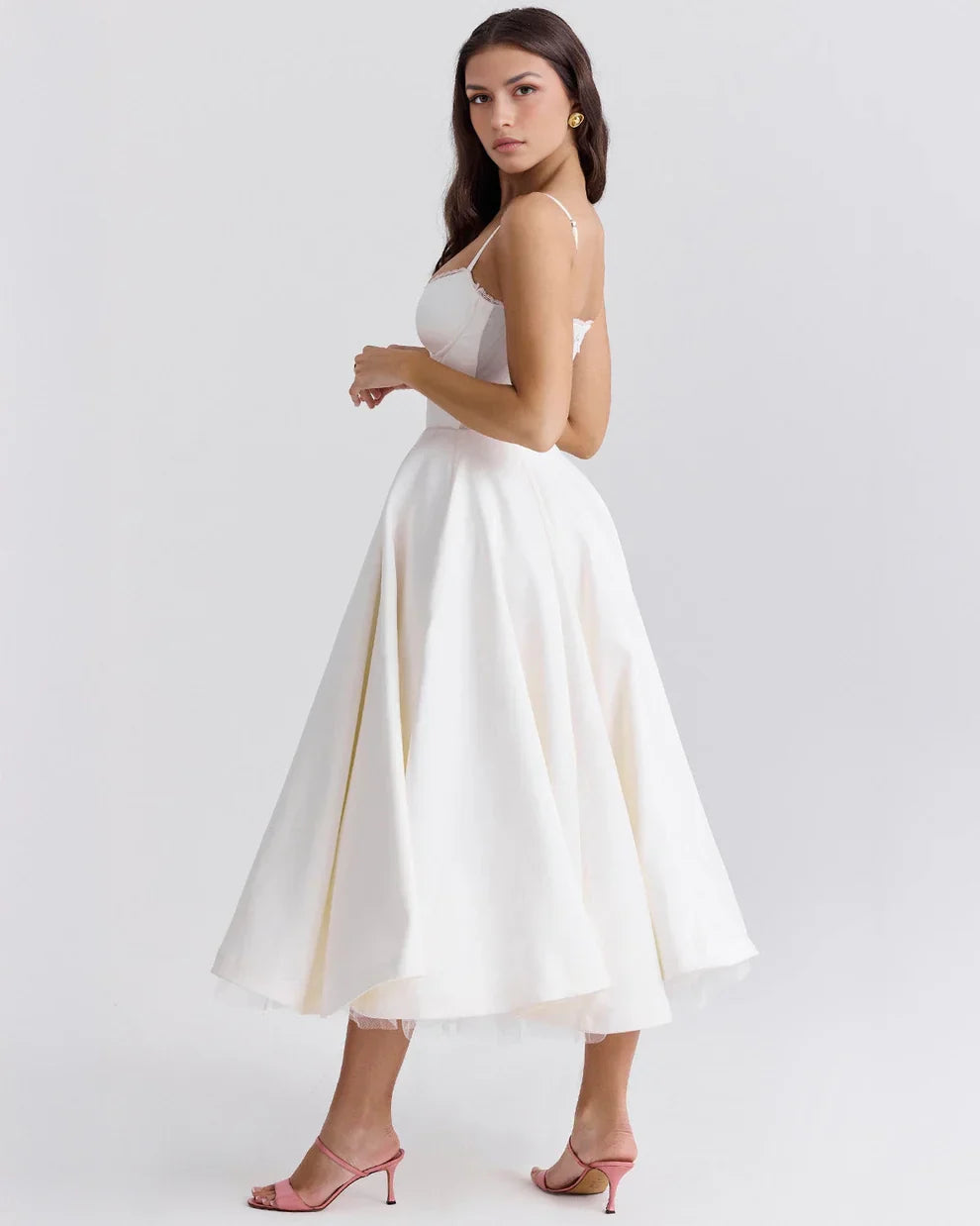 BÉLLEBOUTIQUE Arela Midi Dress