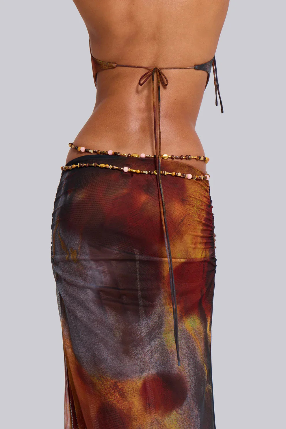 BÉLLEBOUTIQUE Jungle Maxi Dress