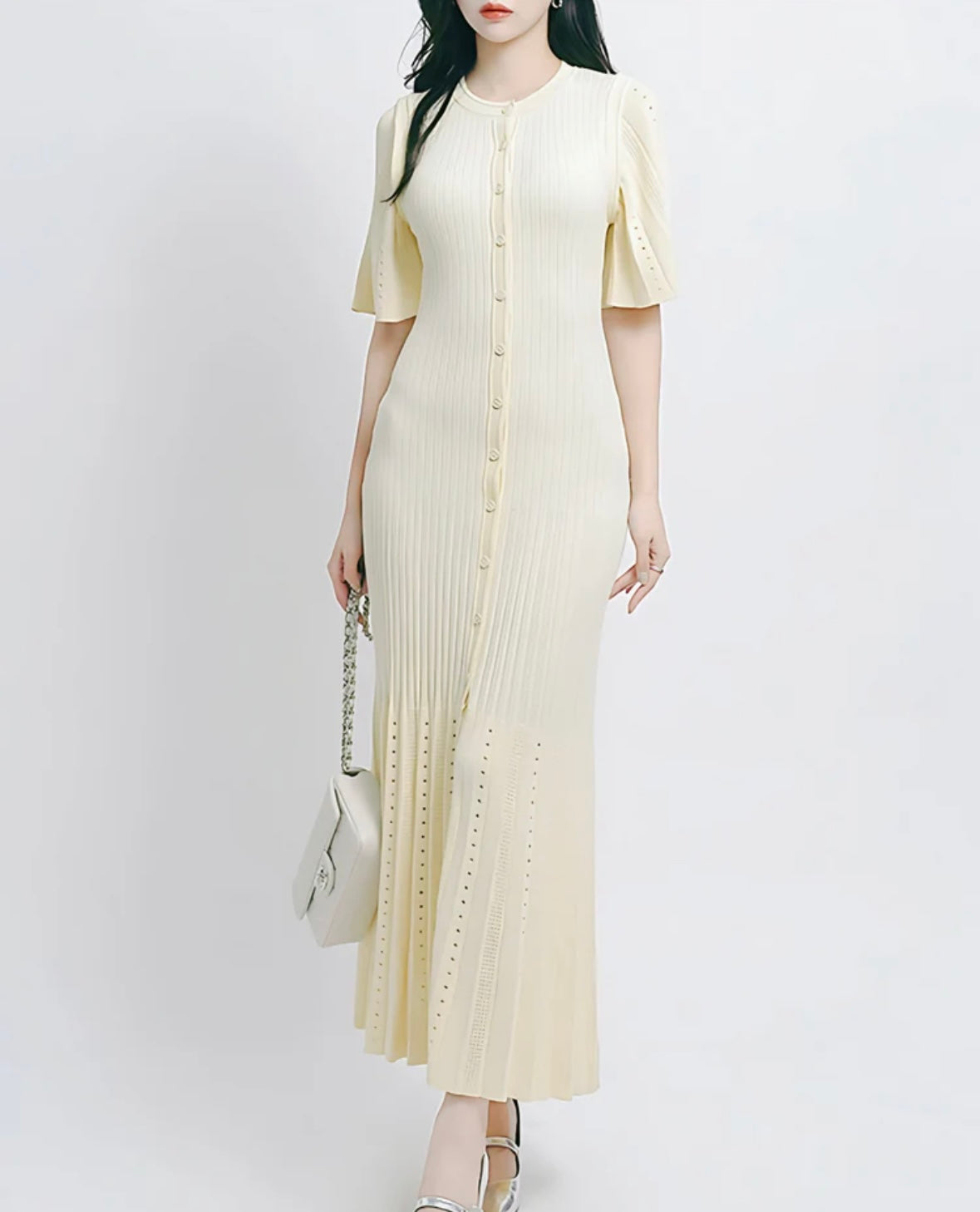 Sommerkleid - Offwhite
