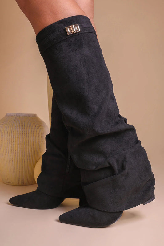 Belleboutiqe boots suéde black
