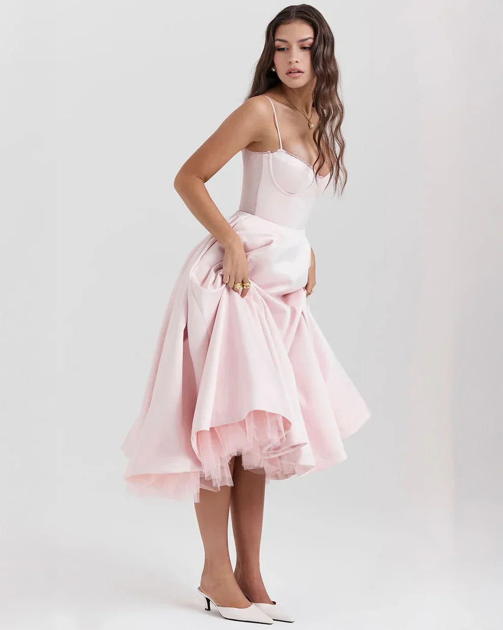 BÉLLEBOUTIQUE Arela Midi Dress